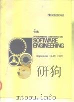 4th INTERNATIONAL CONFERENCE ON SOFTWARE ENGINEERING     PDF电子版封面     