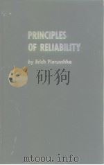PRINCIPLES OF RELIABILITY     PDF电子版封面    erich Pieruschka 