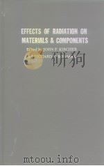 Effects of Radiation on Materials and components（ PDF版）