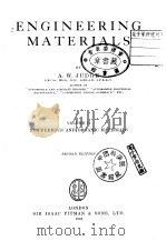 Engineering materials     PDF电子版封面     