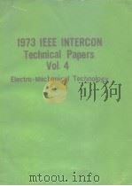 1973 IEEE INTERCON Technical Papers Vol.4     PDF电子版封面     