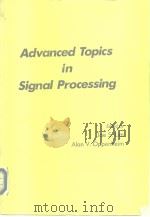 Advanced Topics in Signal Processing     PDF电子版封面  0130131296   