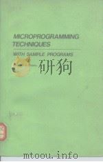 Microprogramming techniques with sample programs 1979（ PDF版）