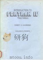 Introduction to FORTRAN IV. I978     PDF电子版封面  0070259089   