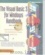 The visual Basic 3for Windows Handbook     PDF电子版封面     