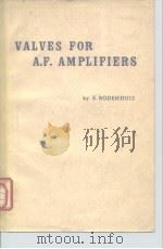 Electronic Valves in A.F.Amplifiers     PDF电子版封面     