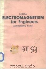 Electromagnetism for engieers an introductory course.1985     PDF电子版封面     