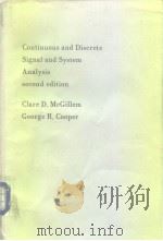 Continuous and Discrete Signal and System Analysis second edition     PDF电子版封面  0030617030   