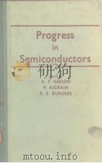 Progress in Semiconductors V.2     PDF电子版封面     