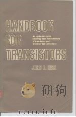 Handbook for transistors.1976.（ PDF版）