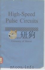 High-speed pulse circuits.（ PDF版）