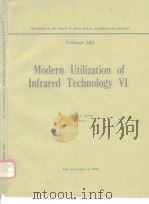 Modern Utilization of Infrared Technology Ⅵ.1980     PDF电子版封面  0892522828   