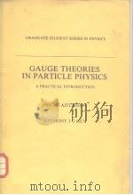 Gauge theories in particle physics;a practical introduction 1982.     PDF电子版封面     