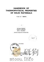 Handbook of Thermophysical Properties of solid Materials     PDF电子版封面     