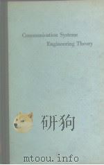 Communication systems engineering theory.     PDF电子版封面     
