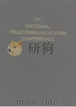National telecommunications conference 1974     PDF电子版封面     