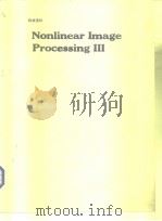 Nonlinear Image Processing Ⅲ     PDF电子版封面  0819408123   