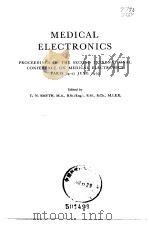 Medical electronics     PDF电子版封面    Smyth C.N 
