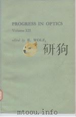 Progress in optics V.12.1974（ PDF版）