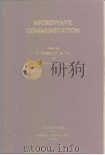 Microwave communication.     PDF电子版封面     
