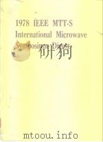 1978 IEEE MTT-S International microwave symposium digest.1978.     PDF电子版封面     