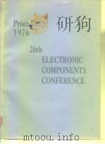 26th electronic components conference.1976.     PDF电子版封面     