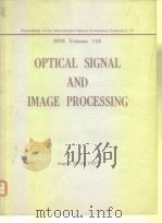 Optical Signal and Image Processing（ PDF版）