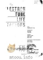 Electron tube Iife factors     PDF电子版封面     