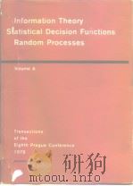 Transactions of the 8th pragueconference on information theory statistical decision funetions random     PDF电子版封面     