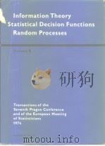 Transactions of the 7th Prague conference and of the european meeting of statisticans 1974 informati     PDF电子版封面     