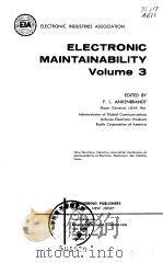 Electronic maintainability Vo1.3     PDF电子版封面     