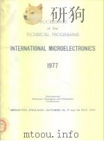 Proceedins of the technical Programme international microelectronics 1977     PDF电子版封面     