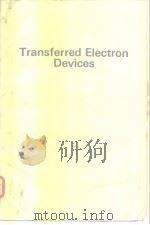 Transferred electron devices.     PDF电子版封面     