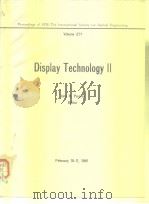 Display Technology 2.1981.     PDF电子版封面  0892523034   