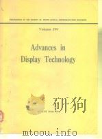 Advances in Display Technology     PDF电子版封面  0892522275   