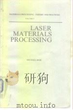 Laser Materials Processing 1983     PDF电子版封面  0444863966   