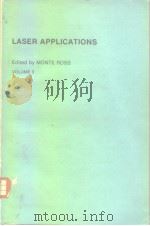 Laser applications v.3.1977     PDF电子版封面  0124319033   
