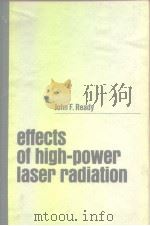 Effects of high-power laser radiation     PDF电子版封面     