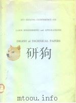 1973 TEEE/OSA Conf on Laser Engineering & Applications Digest of tech papers     PDF电子版封面     