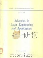 Advances in laser engineering and applications 1980（ PDF版）