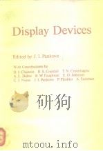 Display devices.1980.     PDF电子版封面  3540098682   