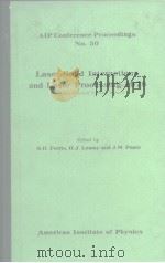 Laser-solid interactions and laser processing-1978.     PDF电子版封面     
