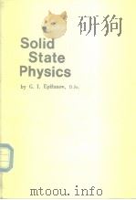 Solid state physics.1979.     PDF电子版封面     