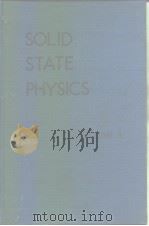Solid State Physics Vol.3     PDF电子版封面     