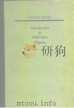 Introduction to solid state physics.4th ed.     PDF电子版封面     