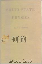 Solid State Physics     PDF电子版封面     