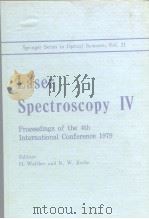 Laser spectroscopy IV; proceedings of the 4th international conferenc 1979     PDF电子版封面     