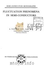 Fluctuation phenomena in semi-conductors.     PDF电子版封面     