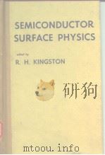 Semiconductor Surface Physics     PDF电子版封面     