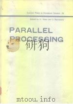 PARALLEL PROCESSING     PDF电子版封面     